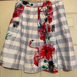 💥Floral flamingo skirt‎